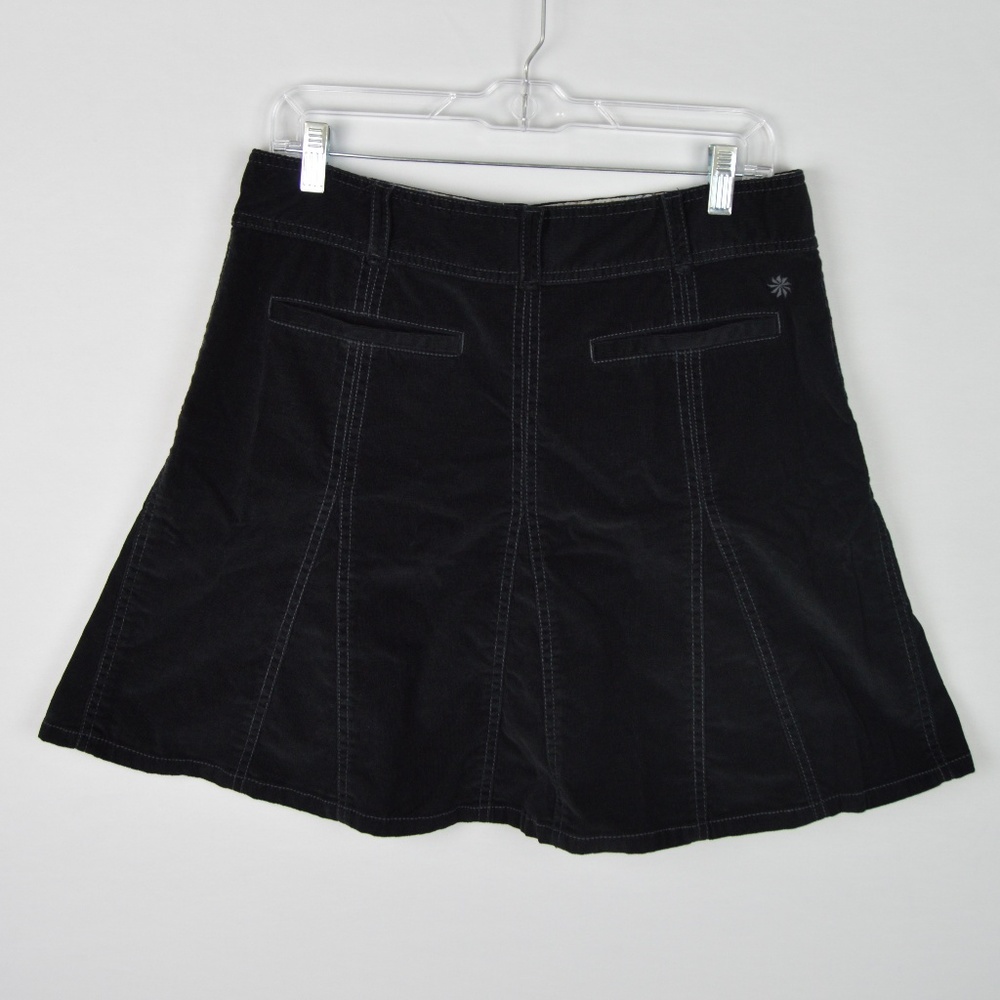 Athleta Petites 10P Black Whenever Corduroy Skirt - Picture 5 of 8